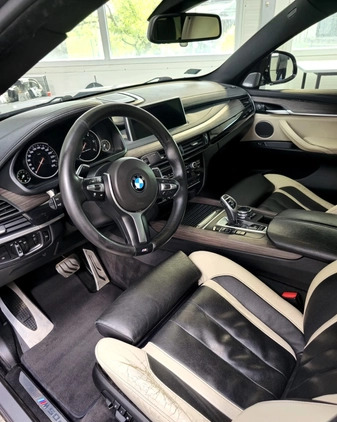 BMW X6 cena 125000 przebieg: 166500, rok produkcji 2014 z Sieradz małe 56